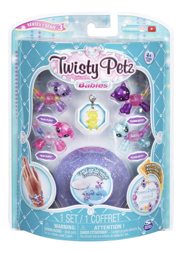 Twisty Petz 4 Bebés Coleccionables De Perrito Y Gatito