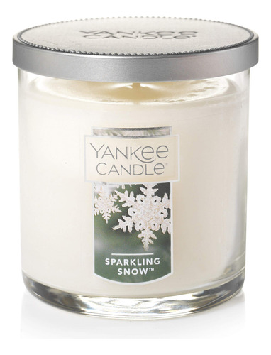 Candle Yankee Candle Con Aroma A Nieve Espumosa, 200 Ml