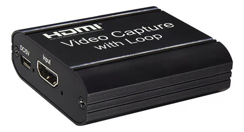 Tarjeta De Captura De Vídeo Usb De 4k A 1080p Con Bucle