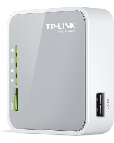 Tp-link Tl-mr3020 Router Portatil Gris