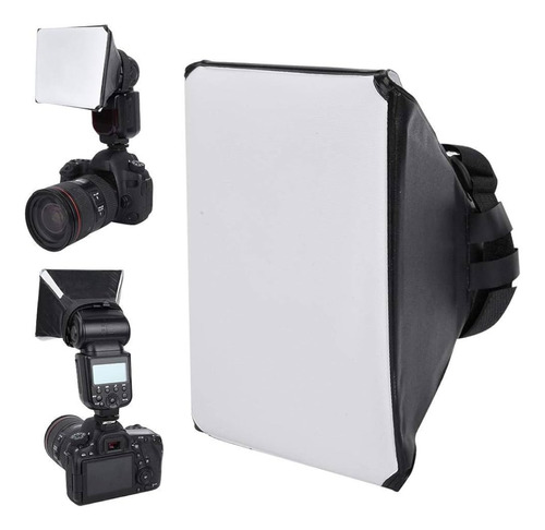 Difusor Quadrado Para Camera Flash Nikon Canon Sony Yongnuo