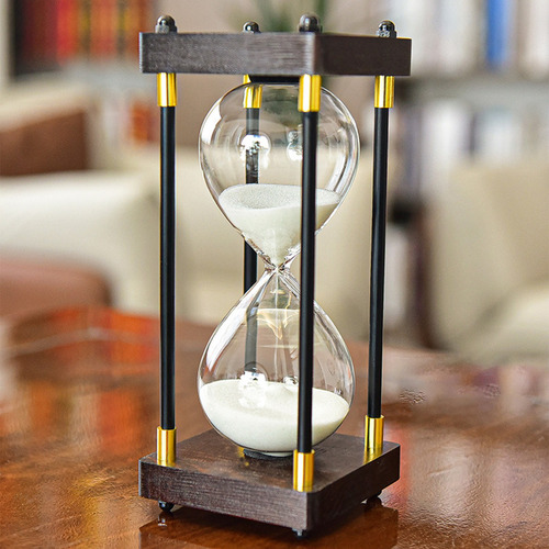 Reloj De Arena En U Glass, Temporizador De 30 Minutos, Reloj