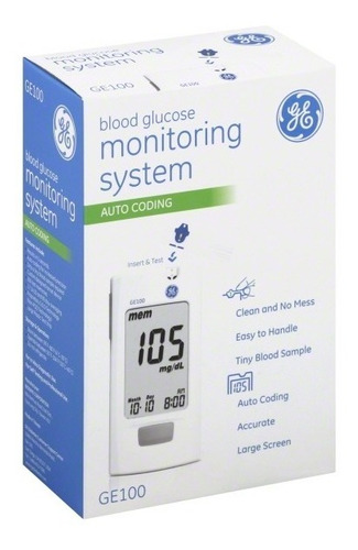 Ge100 1 Sistema De Monitoreo De Glucosa En La Sangre Pc