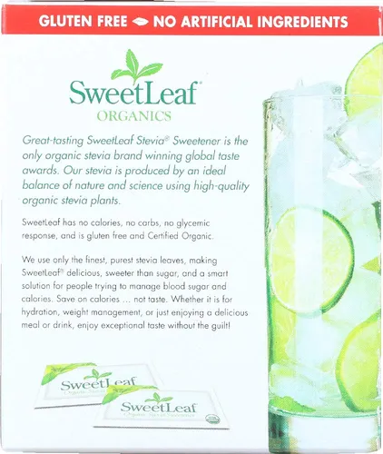 Edulcora Sin Azucar Con Sweetleaf De Stevia Organico