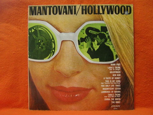 Hollywood The World Of Mantovani Lp Disco De Vinil