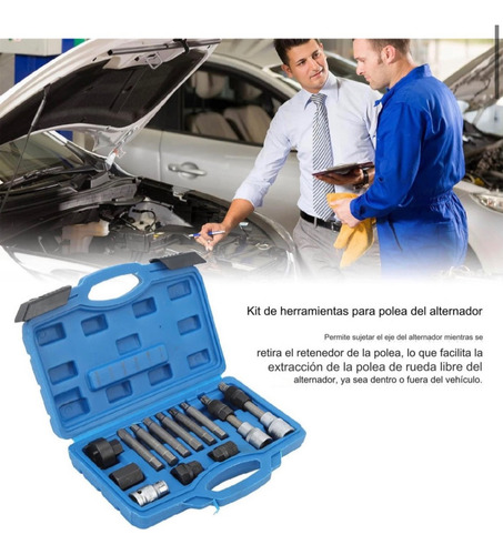 Puntas Dados Extractor De Poleas 13pzs Alternador Universal