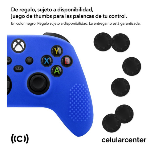 Funda Control Xbox Series X / S Goma Protector Silicon Grips