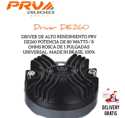 Driver 1  Prv Audio De260