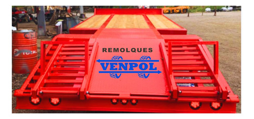 Lowboy Argolla De 2 Ejes Venpol Reforzado