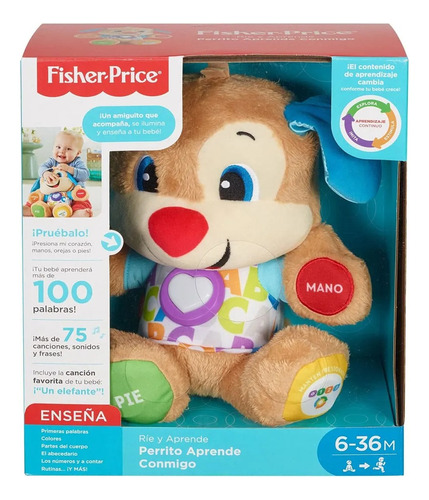 Fisher-price Ríe Y Aprende Perrito Aprende Conmigo