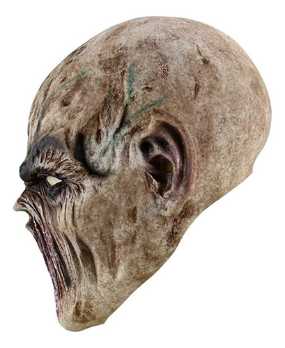 Máscara De Látex Para Halloween Con Diseño Alienígena, Trans