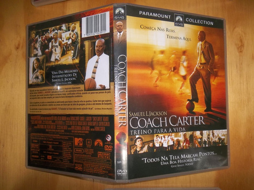 Dvd Coach Carter Treino Para A Vida Samuel L Jackson