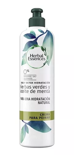 Herbal Essences - Crema Para Peinar, Hierbas & Menta, 300ml