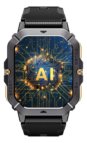 Smartwatch Tank Uso Rudo Con Inteligencia Artificial Ia Ip68
