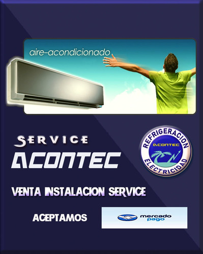 Imagen 1 de 9 de Instalación Aire Acondicionado, Service, Mantenimiento.