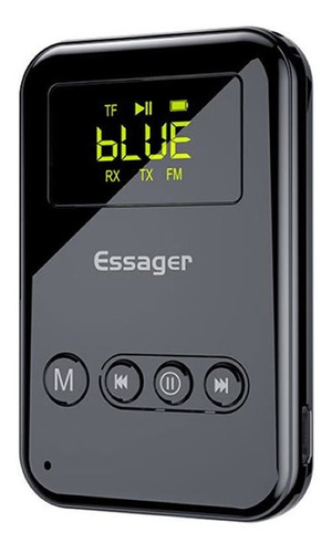Receptor Transmisor Bluetooth Essager K6 Lee Microsd Fm