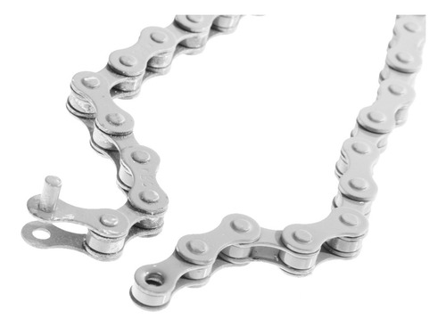 Cadena De Bicicleta De Una Velocidad Blanco Cadena De Bicicleta De Una Velocidad Blanco