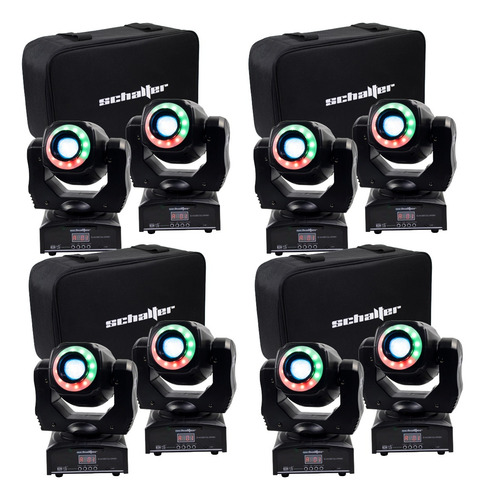 Schalter Spot Beam Cabeza Movil Aro Led Gobos 90w 4 Msi
