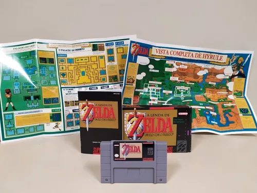 Fita / Cartucho The Legend of Zelda A Link To The Past Salvando