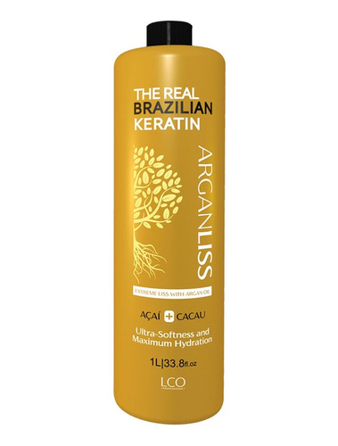 Progresivo The Real Brazilian Keratin Árgan 1lt