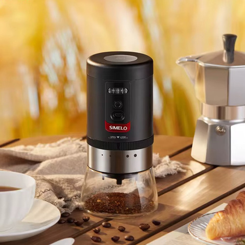 Molinillo Café Eléctrico Portátil Simelo 5 Niveles Molienda