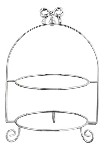 Expositor De Mesa Para Postres, Estante Argenta Y 2 Capas