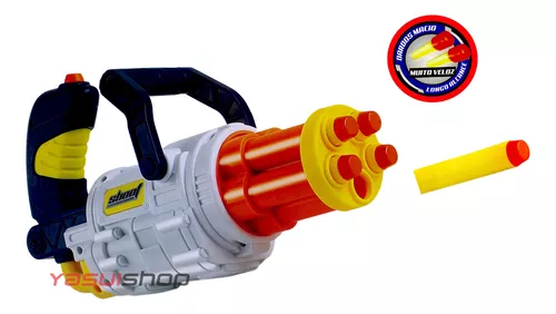 Tipo Nerf Metralhadora Infantil Lançador Brinquedo Tipo