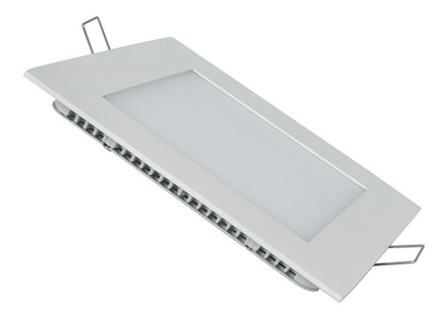 Panel Led Embutido Cuadrado - 6w Luz Cálida - Bright Color Blanco