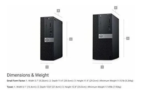 Computadora De Escritorio Dell Optiplex - Intel Core I7 - 16