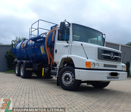 Caminhão Limpa Fossa E Hidrojato Mercedes Benz 1620 Classic