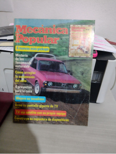 Revista Mecánica Popular #11 Noviembre 1980 Rp93