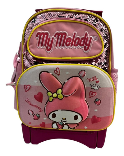 Mochila Hello Kitty Primaria Melody Con Lonchera