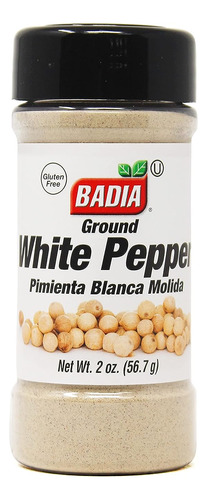 Badia White Pepper Pimienta Blanca 56.7g