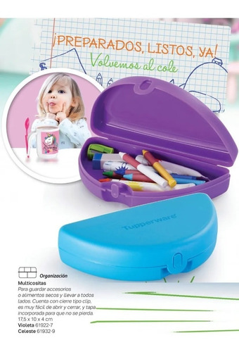 Tupperware Multicositas 17,5x10x4 Nuevos!!!