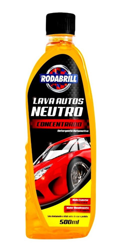 Imagem 1 de 5 de Shampoo Lava Auto Neutro Com Cera 500ml Rodabrill