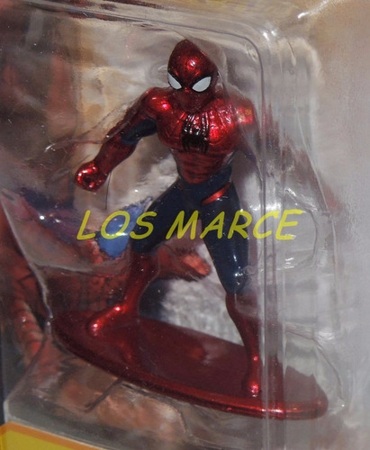 Spiderman Hombre Araña Figura De Metal De 4cm Jada