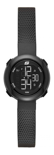 Reloj Para Mujer Skechers Sunridge Sr2101 Negro