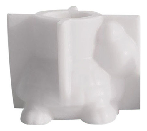 Molde Para Maceta Con Forma De Tortuga Y Resina De Silicona