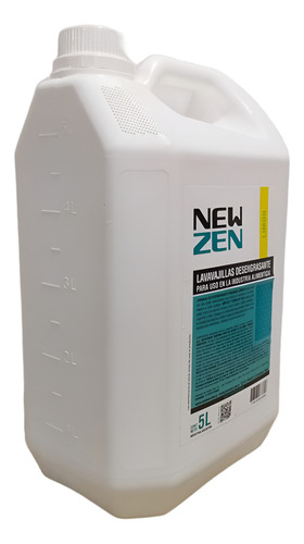 Detergente New Zen lavavajillas desengrasante 5L