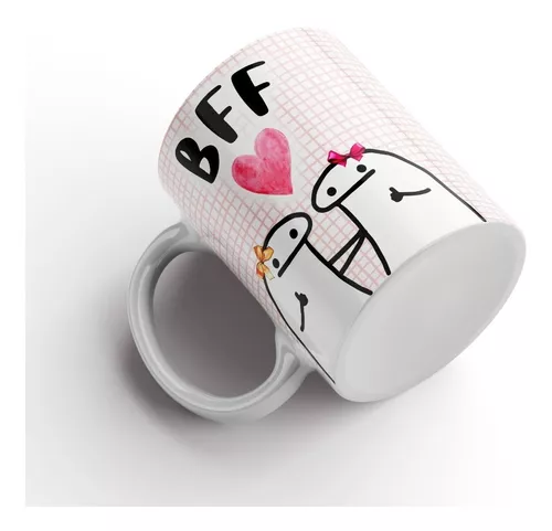 Caneca Personalizada Meme Flork - BFF (Best Fofoqueiras Forever) - Caneca  Personalizada para Todas as Ocasiões!