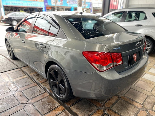 Imagem 6 de 10 de Gm Cruze Lt 1.8 Flex Mecânico 2012 Cinza Lindo