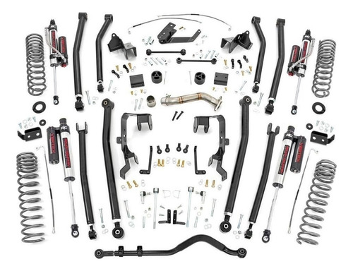 Kit Elevación Suspensión C/brazo 4in Jeep Wrangler Jk 07-18