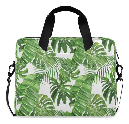 Sletend Bolsa Para Portatil Hoja Tropical Palma 15,7  Funda