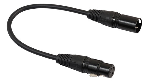 Cable De Extensión Xlr Snake Negro