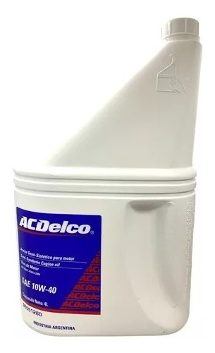 Aceite Acedelco 10w40 X4 Litros / Semi-sintetico