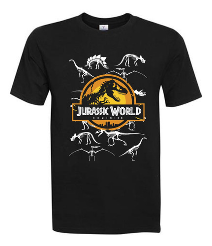 Polera  Jurassic World - Diseño 04 Dtf