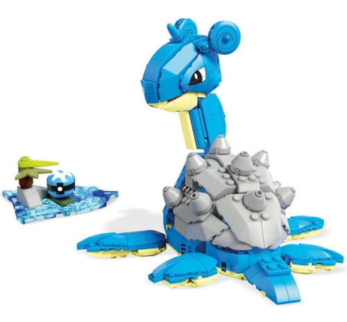 Mega Construx Mattel Pokemon Lapras, 502 Piezas.