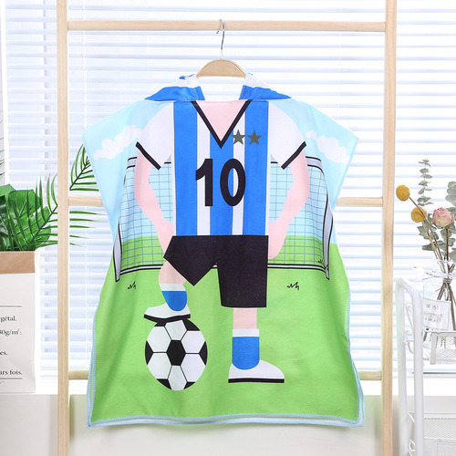 Ff Toalla Baño For Niños Con Estampado Dibujos Animados