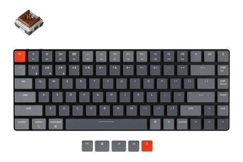 Teclado Mecanico Wireless Keychron K3 Version 2 Led Pc Mac