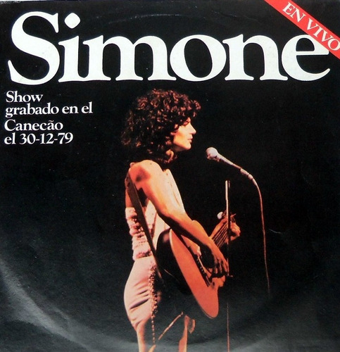 Simone - Ao Vivo (vinilo Importado Usado )